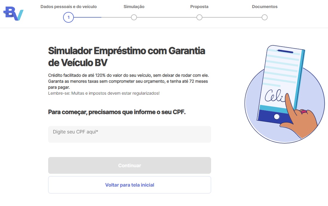 Bv emprestimo com garantia de veiculos, saiba como fazer o seu.