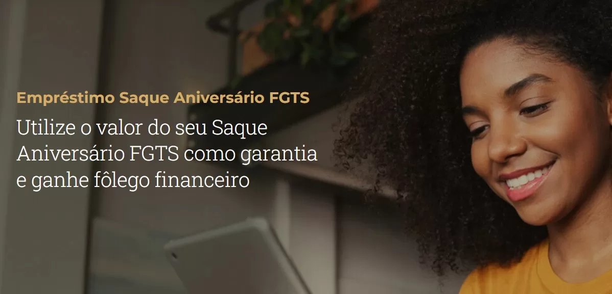 Safra FGTS - empréstimo saque aniversário